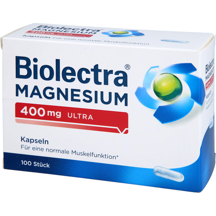 Biolectra Magnesium 400 mg ultra Kapseln, 100 pc Capsules