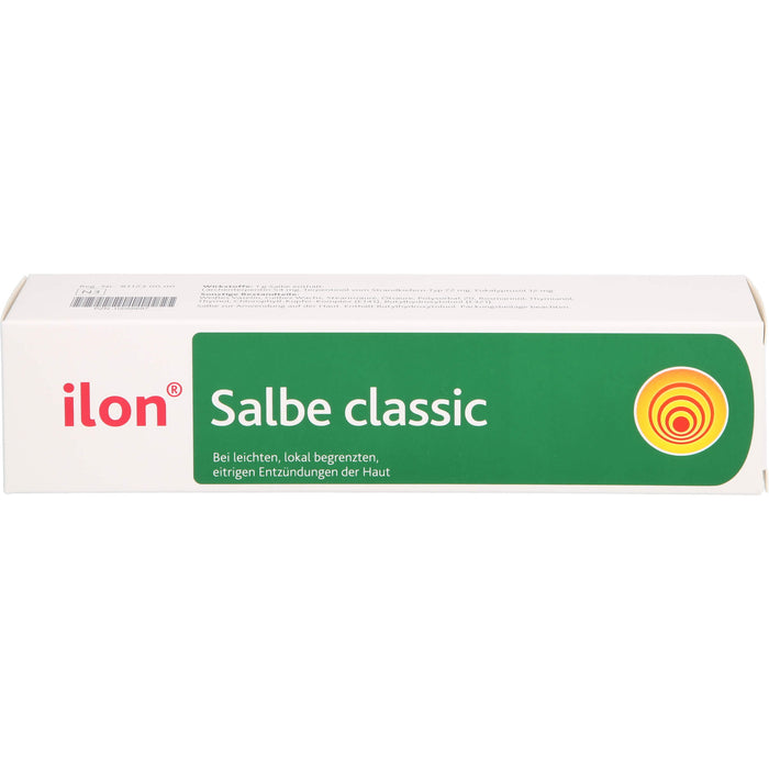 ilon Salbe classic bei leichten eitrigen Entzündungen der Haut, 100 g Onguent