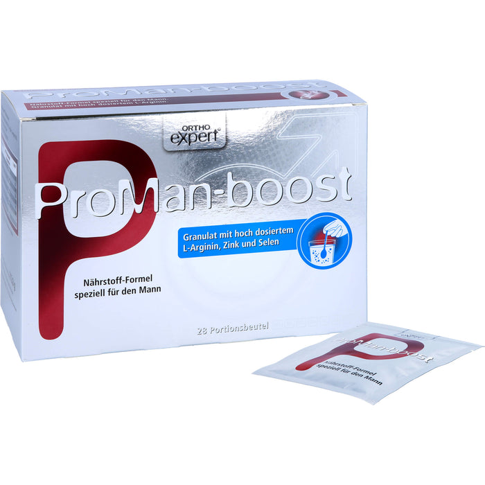 ORTHOexpert ProMan-Boost Granulat, 28 pc Sachets