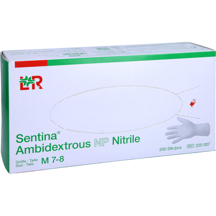 Sentina Ambidextrous Nitrile USH unsteril Gr. M, 200 St HAS