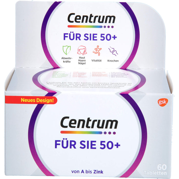 Centrum für Sie 50+ Tabletten, 60 pcs. Tablets