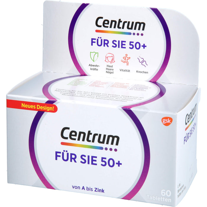 Centrum für Sie 50+ Tabletten, 60 pcs. Tablets