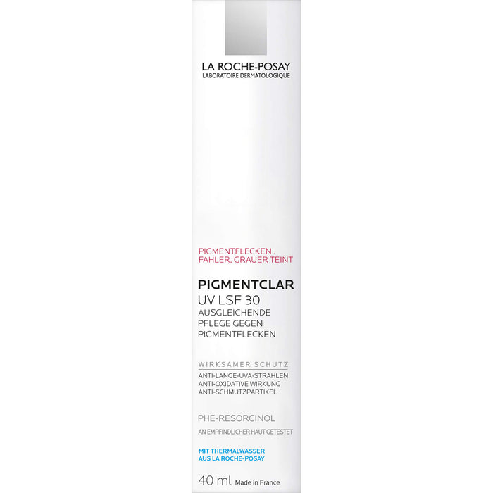 LA ROCHE-POSAY Pigmentclar UV LSF 30 Creme, 40 ml Creme