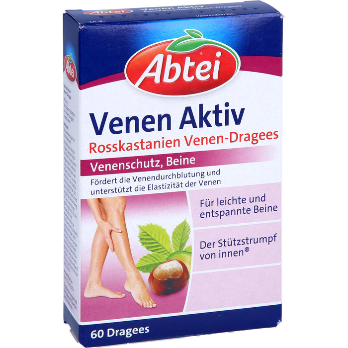 Abtei Venen Aktiv Rosskastanien-Dragees, 60 pcs. Tablets