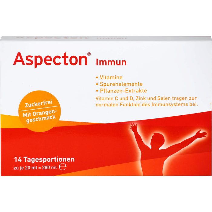 Aspecton immun Trinkampullen zuckerfrei, 14 pcs. Ampoules