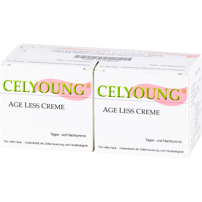 CELYOUNG Age Less Creme + eine Packung gratis, 100 ml Cream