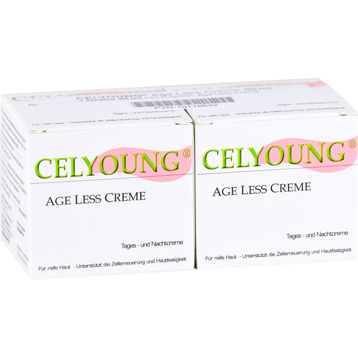 CELYOUNG Age Less Creme + eine Packung gratis, 100 ml Cream