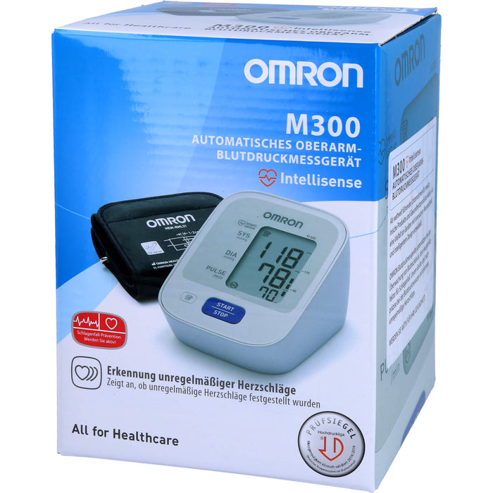 OMRON M300 Intellisense automatisches Oberarm-Blutdruckmessgerät, 1 St. Gerät