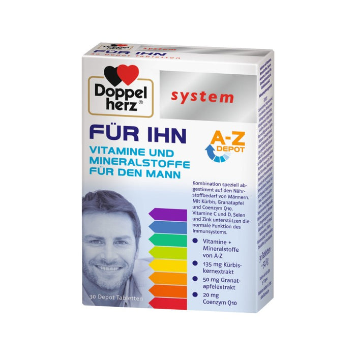 Doppelherz system FÜR IHN, 30 pcs. Tablets