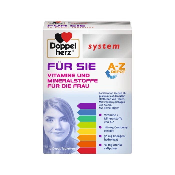 Doppelherz system FÜR SIE, 30 pcs. Tablets