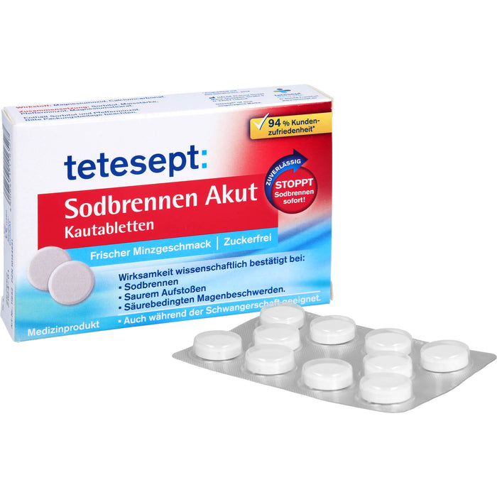 tetesept Sodbrennen Akut, 20 pcs. Tablets