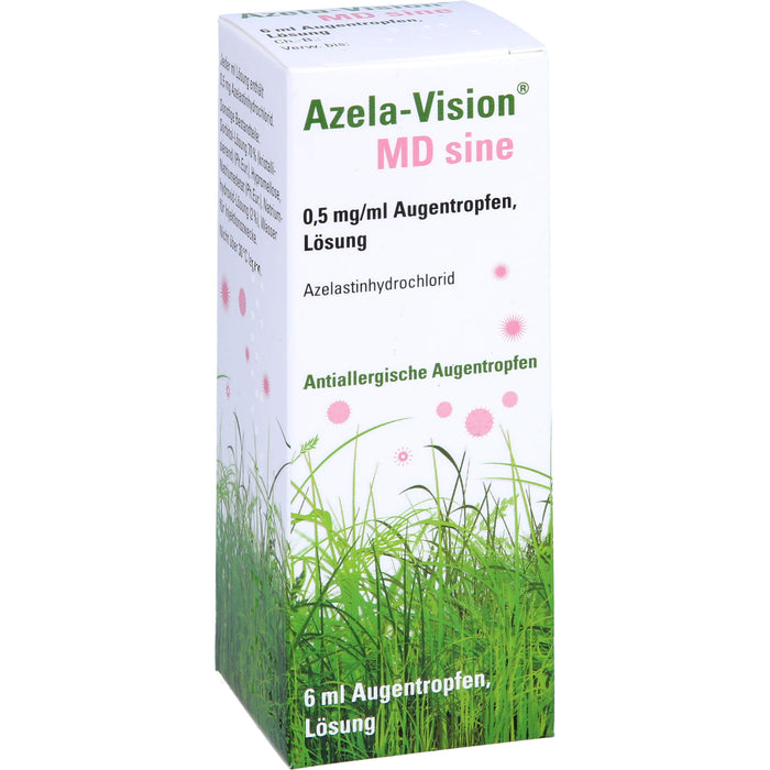 Azela-Vision MD sine 0,5 mg/ml Augentropfen, Lösung, 6 ml Solution