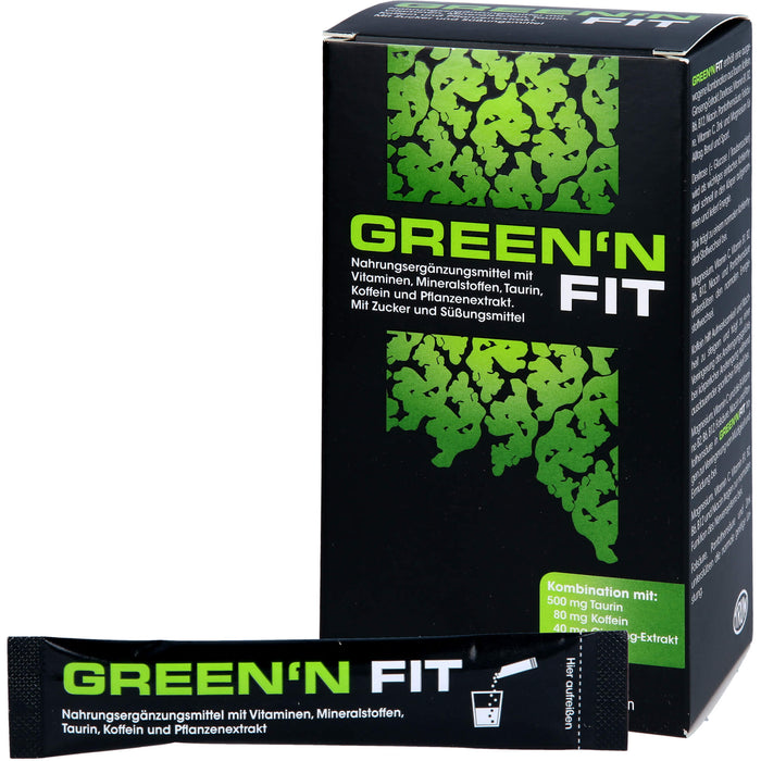 GREEN'N FIT Trinkgranulat Sticks, 20 pc Sachets