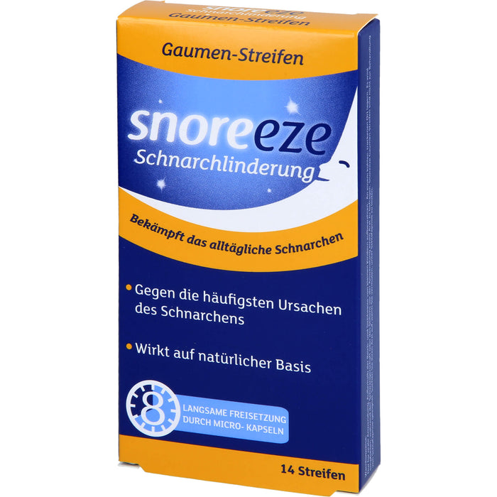 snoreeze Schnarchlinderung Gaumen-Streifen, 14 St. Streifen