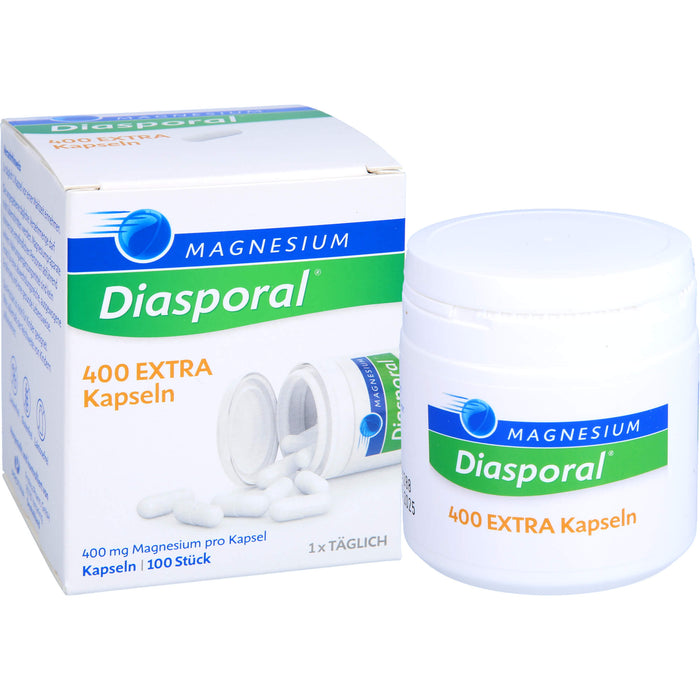 Magnesium Diasporal 400 extra Kapseln, 100 pcs. Capsules