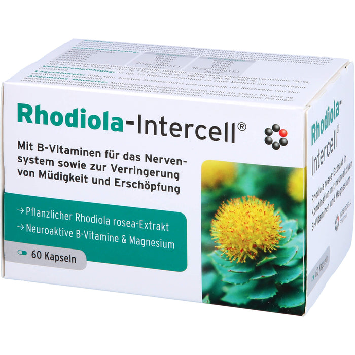 Rhodiola-Intercell Kapseln, 60 pc Capsules