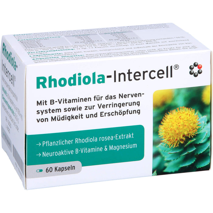 Rhodiola-Intercell Kapseln, 60 pcs. Capsules