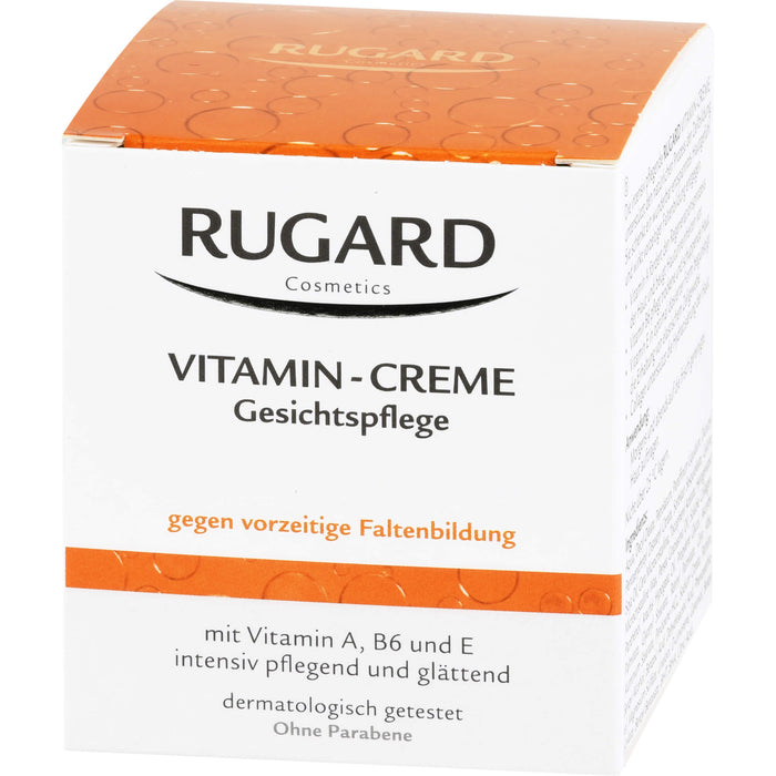 RUGARD Vitamin-Creme Gesichtspflege, 100 ml Cream