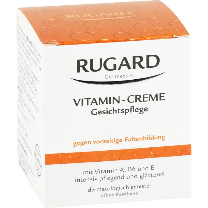 RUGARD Vitamin-Creme Gesichtspflege, 100 ml Cream