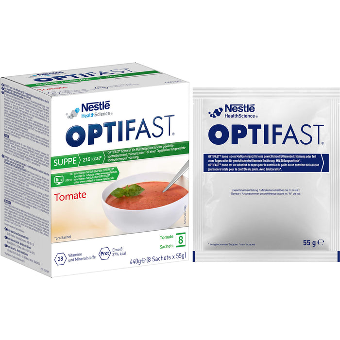 OPTIFAST home Suppe Tomate Pulver in Sachets, 8 St. Beutel