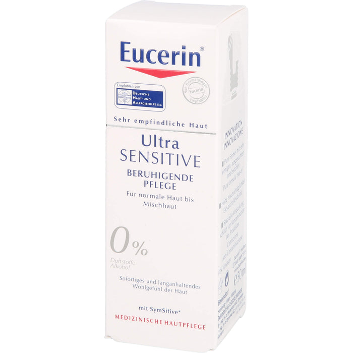 Eucerin UltraSensitive beruhigende Pflege für normale bis Mischhaut, 50 ml Cream