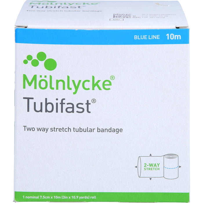 TUBIFAST 2-WAY-STRETCH 7,5cmx10m blau, 1 St VER