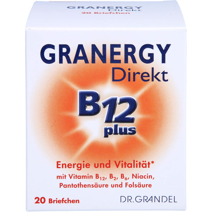 Dr. Grandel Granergy Direkt B12 plus Briefchen, 20 pcs. Sachets