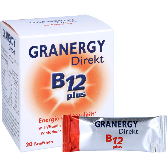 Dr. Grandel Granergy Direkt B12 plus Briefchen, 20 pcs. Sachets