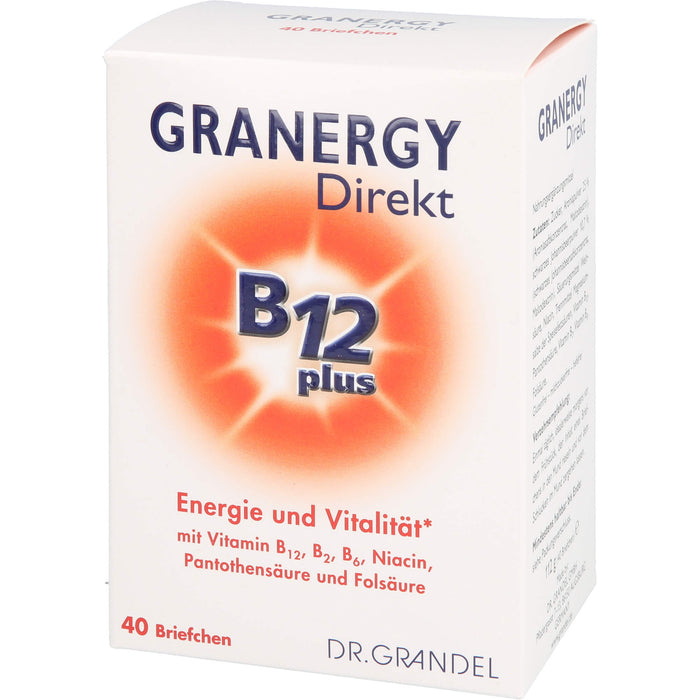 Dr. Grandel Granergy Direkt B12 plus Beutel, 40 St. Beutel