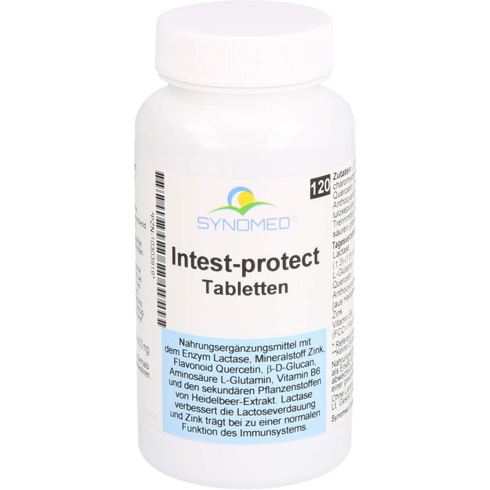 SYNOMED Intest-protect Tabletten zur Verbesserung der Lactoseverdauung, 120 St. Tabletten