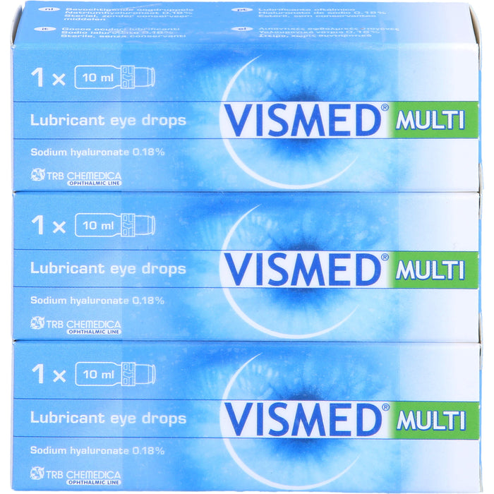 VISMED Multi Augentropfen zur Behandlung von trockenen Augen, 30 ml Solution