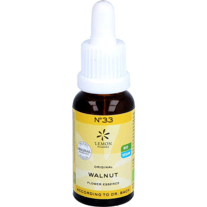 BACHBLUETE 33 WALNUT BIO, 20 ml