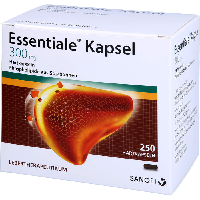 ORIFARM Essentiale Kapseln 300 mg, 250 pcs. Capsules