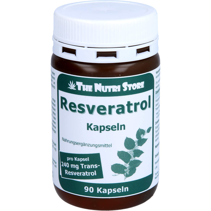 THE NUTRI STORE Resveratrol 240 mg Kapseln, 90 pcs. Capsules