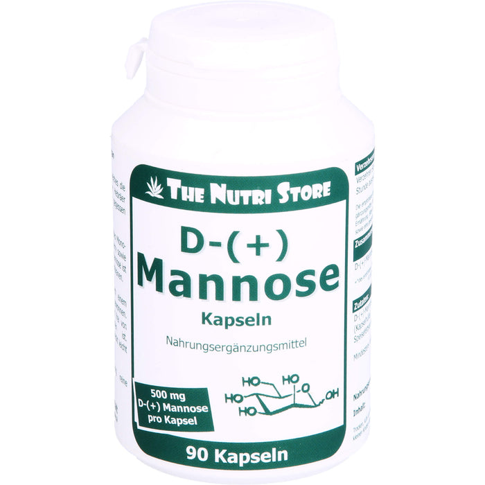 The Nutri Store D-Mannose 500 mg Kapseln, 90 St. Kapseln