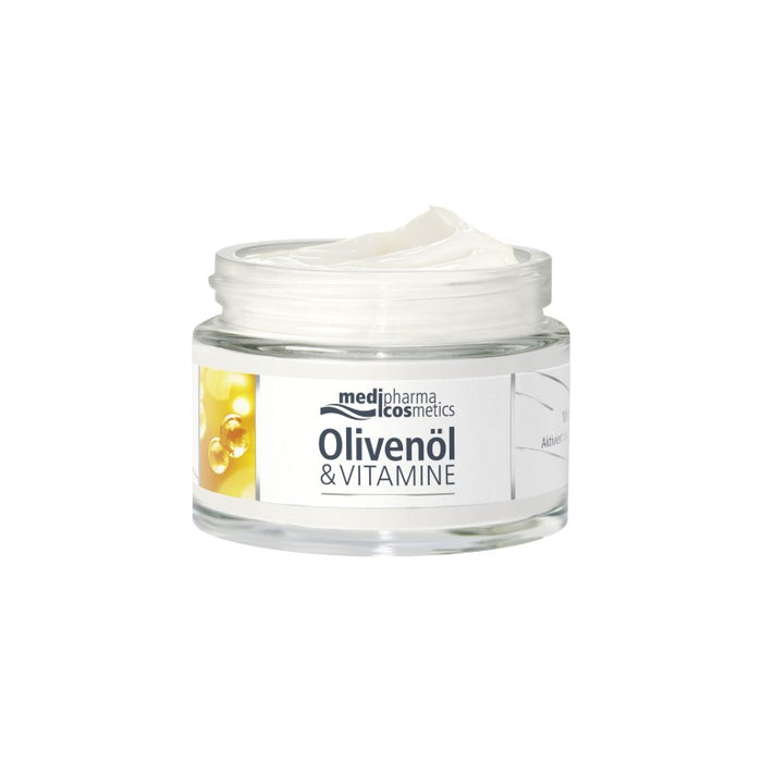 Olivenöl & Vitamine Vitalis. Aufbaupflege mit LSF, 50 ml Cream