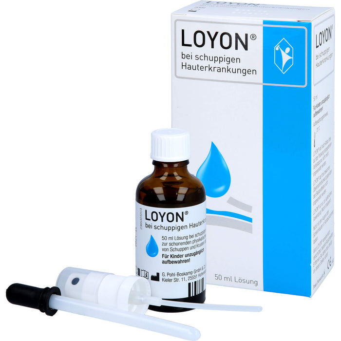 LOYON bei schuppigen Hauterkrankungen, 50 ml Solution