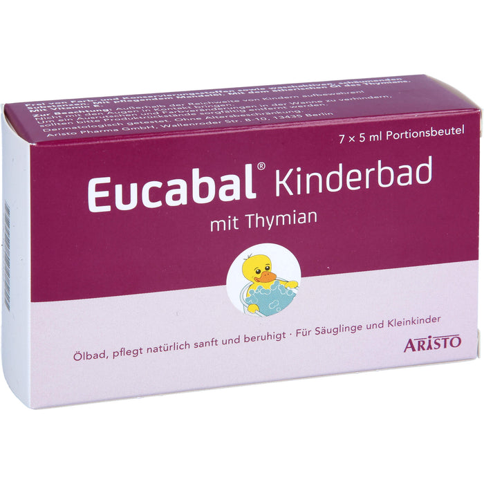 Eucabal Kinderbad mit Thymian, 35 ml Solution