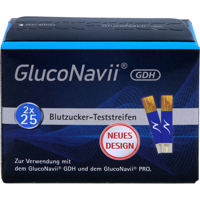 SD GlucoNavii GDH Blutzucker-Teststreifen, 1X50 St TTR