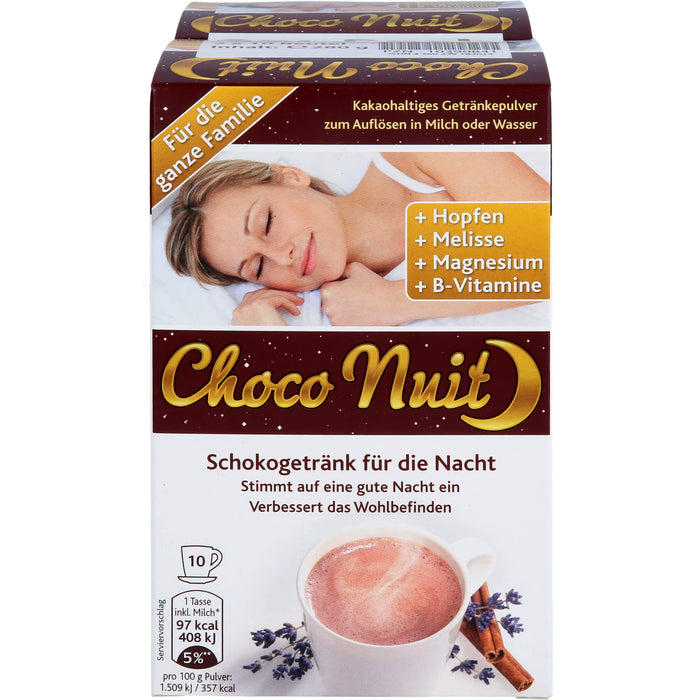 Choco Nuit Drink Schokogetränk Pulver, 20 pcs. Sachets