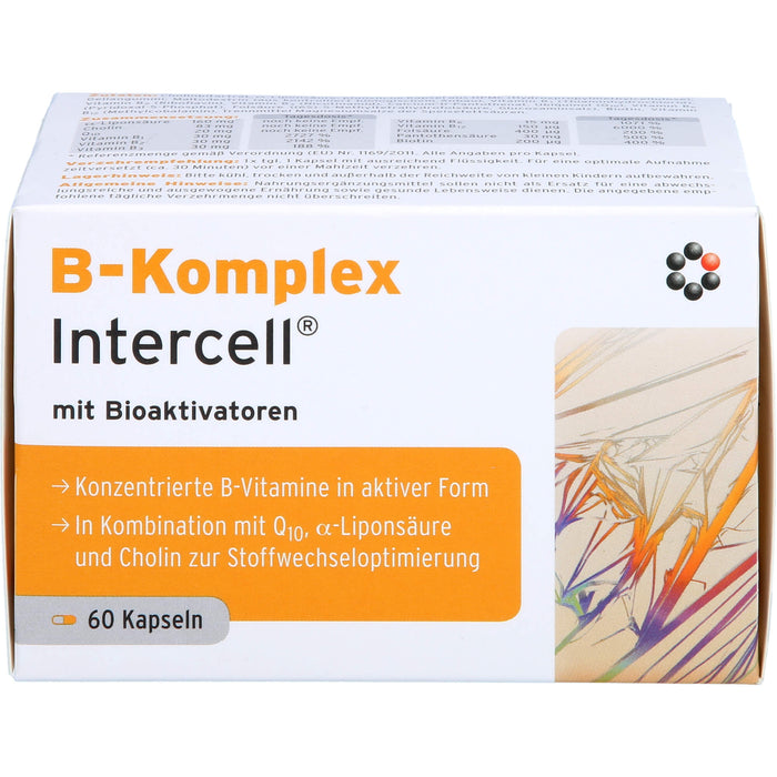 B-Komplex Intercell Kapseln, 60 pcs. Capsules