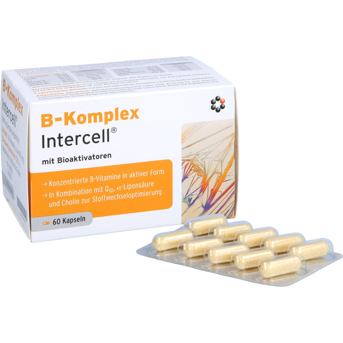 B-Komplex Intercell Kapseln, 60 pc Capsules