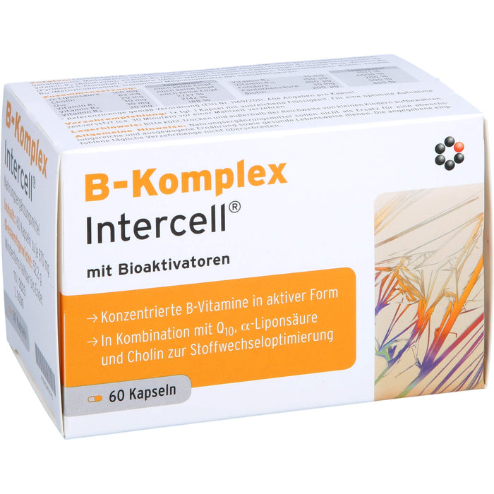 B-Komplex Intercell Kapseln, 60 pc Capsules