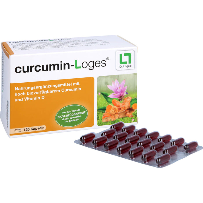 curcumin-Loges Kapseln, 120 St. Kapseln