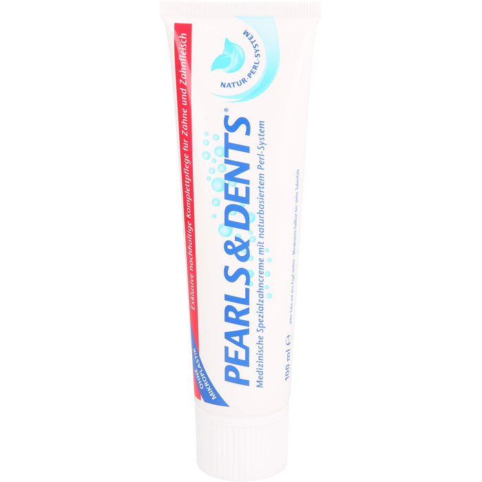 Pearls & Dents Spezialzahncreme m.nat. Perlsystem, 100 ml Toothpaste