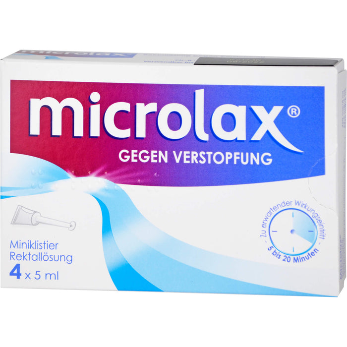 microlax Miniklistier Rektallösung Reimport Kohlpharma, 4 St. Klistiere