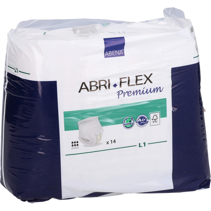 ABRI-FLEX PREMIUM PANTS L1 FSC, 14 pcs. Disposable pants