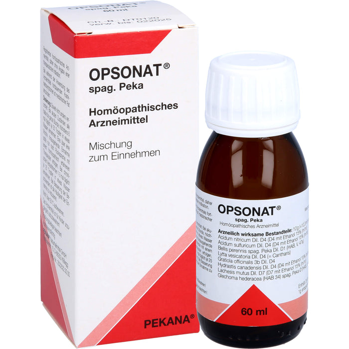 OPSONAT spag. Peka Mischung, 60 ml Lösung