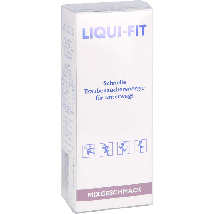 LIQUI-FIT schnelle Traubenzuckerenergie Beutel Mixgeschmack, 12 pc Sachets