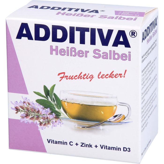 ADDITIVA Heißer Salbei Sachets, 12 St. Beutel